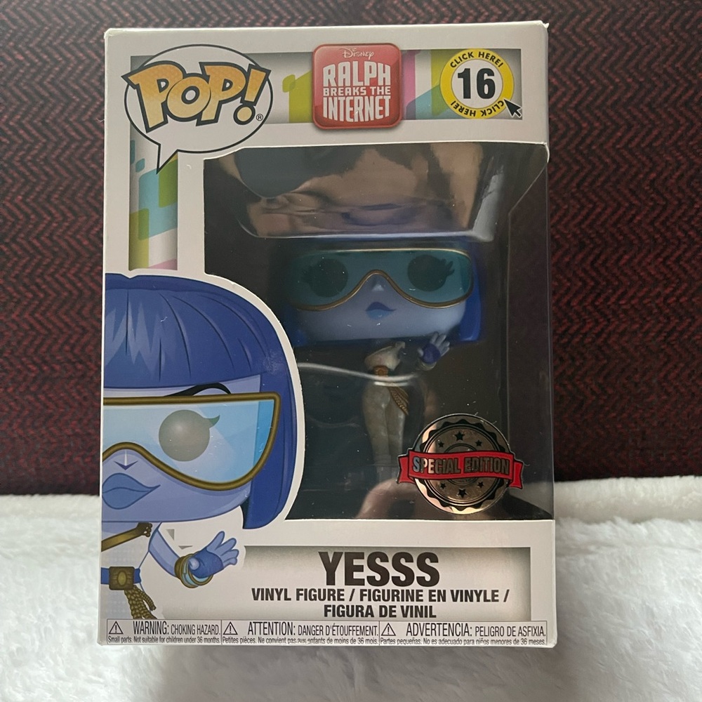 NWT Pop Funko Special Edition YES - Ralph breaks the internet vinyl figure